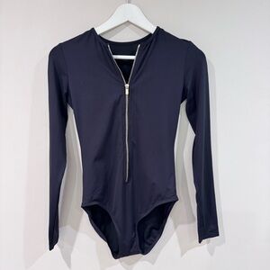 Michael Michael Kors Mmk x 007 Scuba Zip-Up Swimsuit